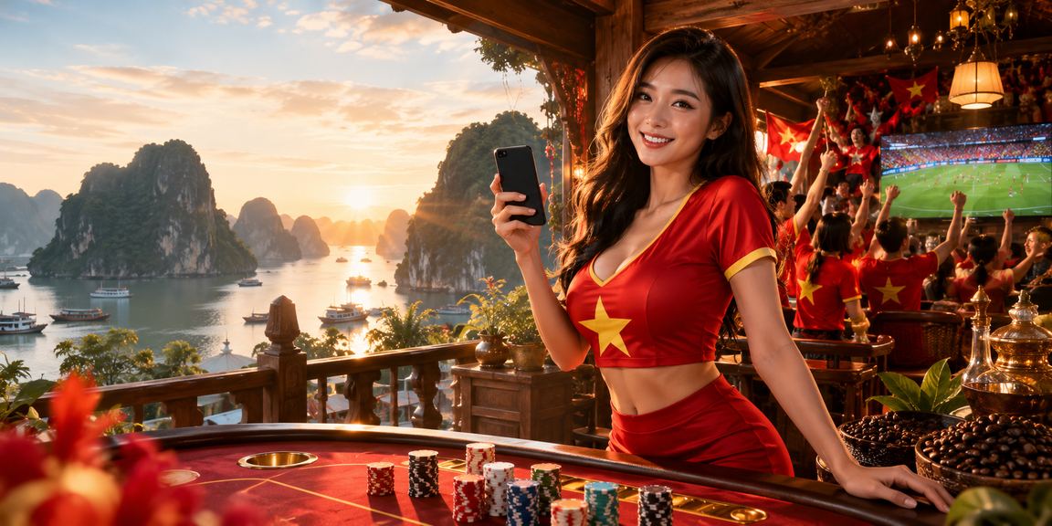 Không khí theo dõi bóng đá cuối tuần tại Hạ Long với ly cà phê trên tay